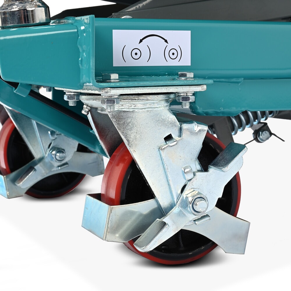 Stół podnośny nożycowy Ameise®, stały uchwyt, udźwig 500 kg, wymiary blatu 850 x 500 mm Zdjęcie produktu nr 12: Stół podnośny nożycowy Ameise®, stały uchwyt, udźwig 500 kg, wymiary blatu 850 x 500 mm