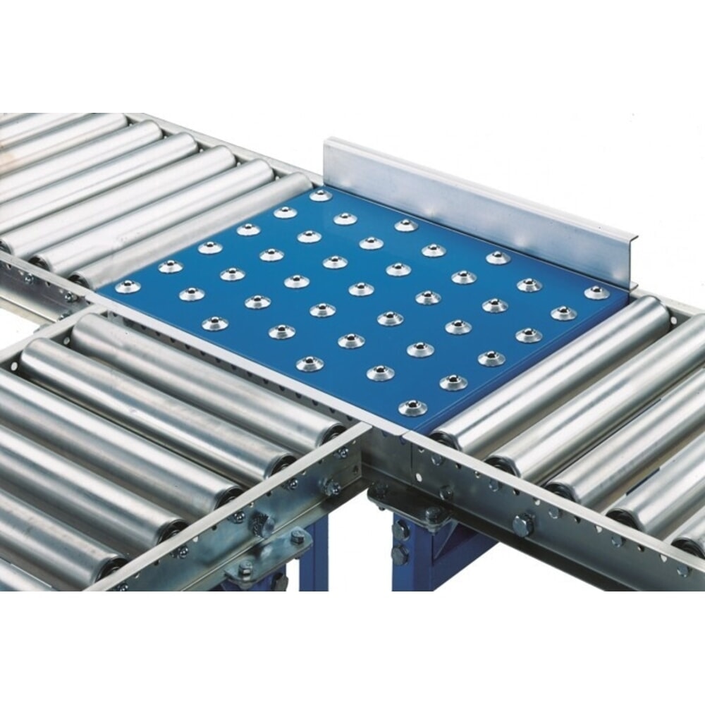 Zdjęcie produktu nr 2: Stół z rolkami kulkowymi, profil U, Ø 15 mm, dł. x szer. 1000 x 600 mm, podziałka 50 mm