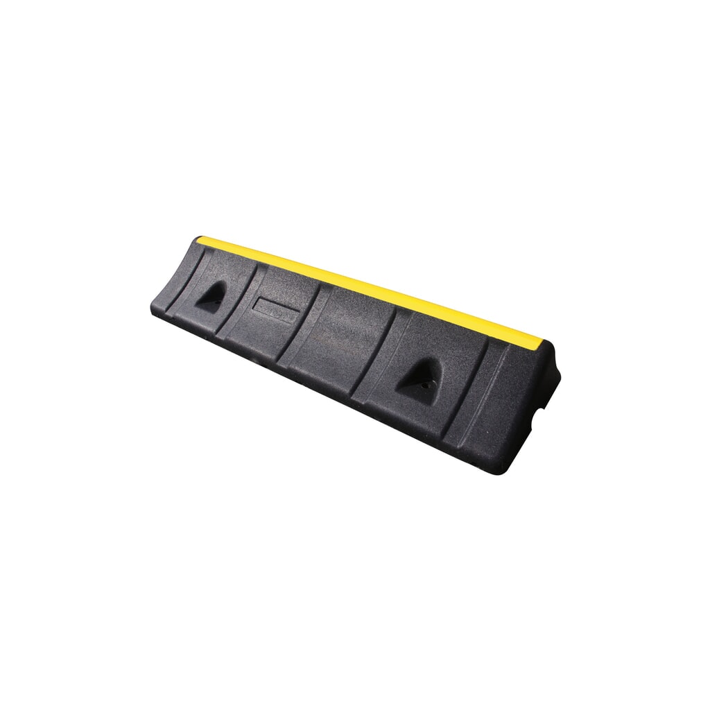 Stoper kół Heavy Duty, czarny, wys. x szer. x gł. 150 x 1000 x 300 mm Zdjęcie produktu: Stoper kół Heavy Duty, czarny, wys. x szer. x gł. 150 x 1000 x 300 mm
