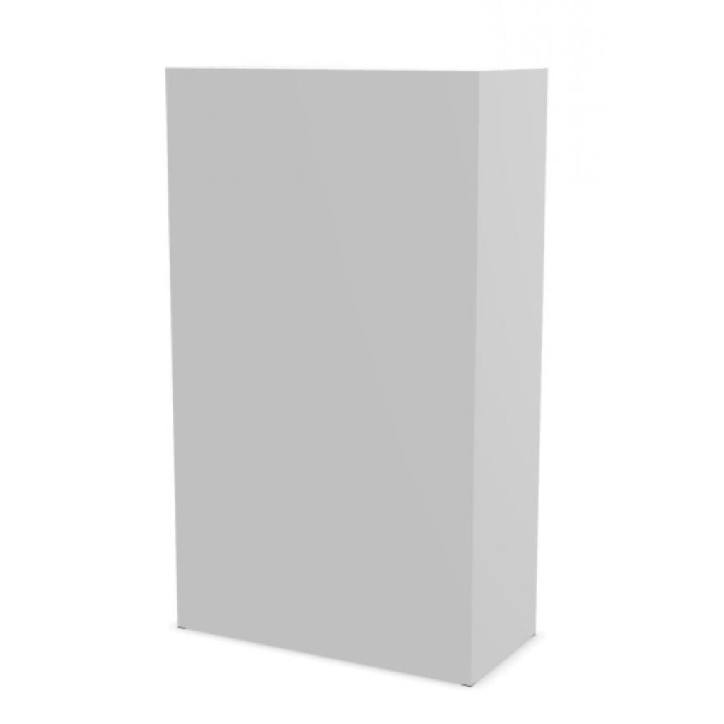 Zdjęcie produktu nr 4: Szafa garderobiana z ławką HEMMDAL HG-SB-2, zamek z ryglem obrotowym, 2 poziomy, 6 komór, wys. x szer. x gł. 1800 x 900 x 500 mm, kolor jasnoszary