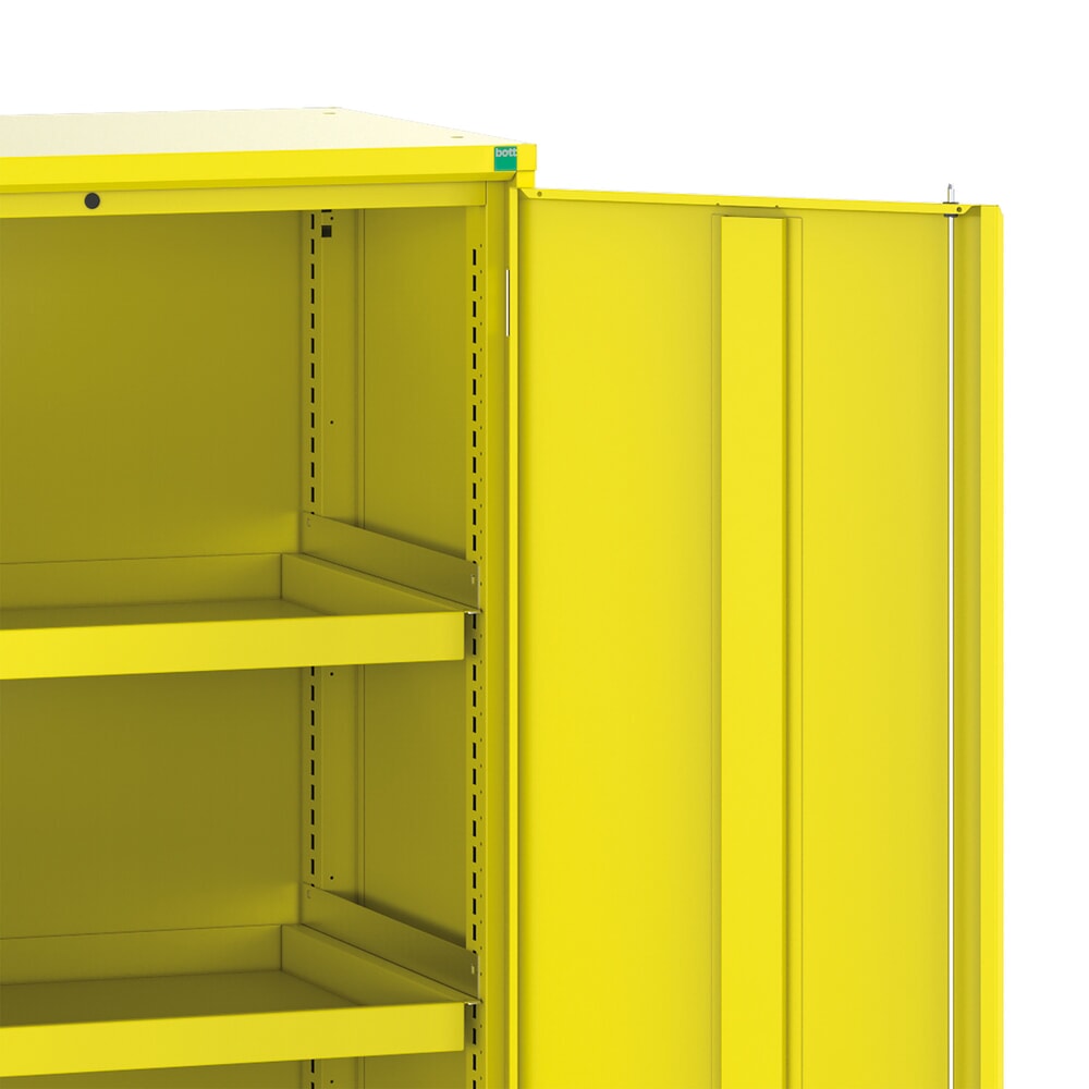 Zdjęcie produktu nr 4: Szafa na materiały szkodliwe dla środowiska bott verso, z 4 wannami ociekowymi, szer. x gł. x wys.: 1 050 x 550 x 2 000 mm