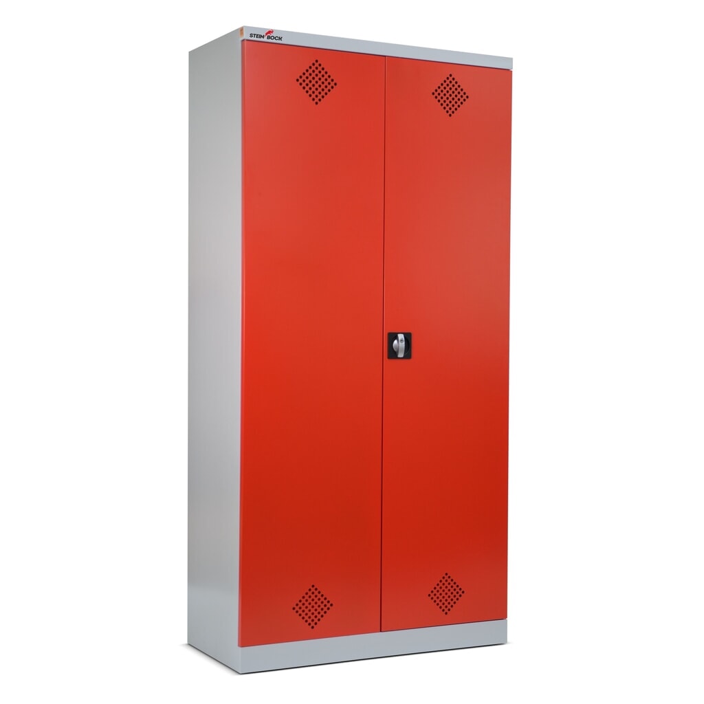 Szafa na oleje Steinbock®, 2 półki z kraty o regulowanej wysokości, 1 wanna ociekowa, wys. X szer. X gł. 1950 x 950 x 500 mm Zdjęcie produktu nr 11: Szafa na oleje Steinbock®, 2 półki z kraty o regulowanej wysokości, 1 wanna ociekowa, wys. X szer. X gł. 1950 x 950 x 500 mm