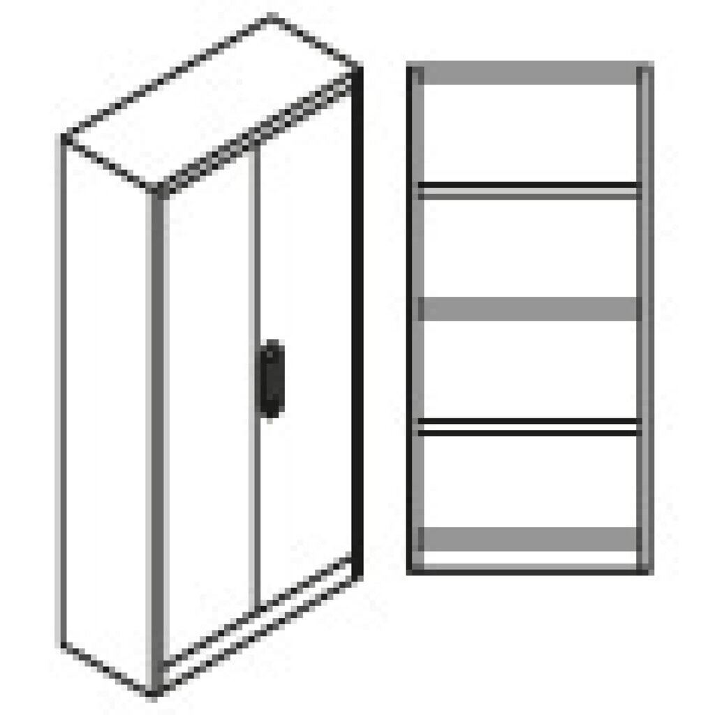 Szafa chemiczna Steinbock®, 4 wanny do wychwytywania podłogowego zgodne z normą StawaR, wys. x szer. x gł. 1950 x 950 x 500 mm Zdjęcie produktu nr 11: Szafa chemiczna Steinbock®, 4 wanny do wychwytywania podłogowego zgodne z normą StawaR, wys. x szer. x gł. 1950 x 950 x 500 mm