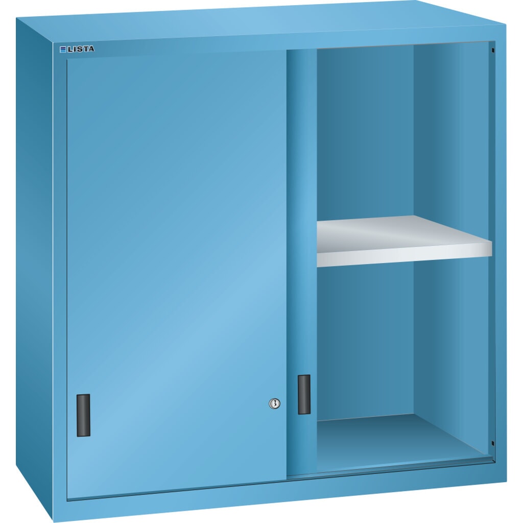 Szafa nakładana LISTA z drzwiami przesuwnymi 54x27E, (szer. x gł. x wys.) 1023 x 572 x 1000 mm, jasnoniebieska Zdjęcie produktu: Szafa nakładana LISTA z drzwiami przesuwnymi 54x27E, (szer. x gł. x wys.) 1023 x 572 x 1000 mm, jasnoniebieska
