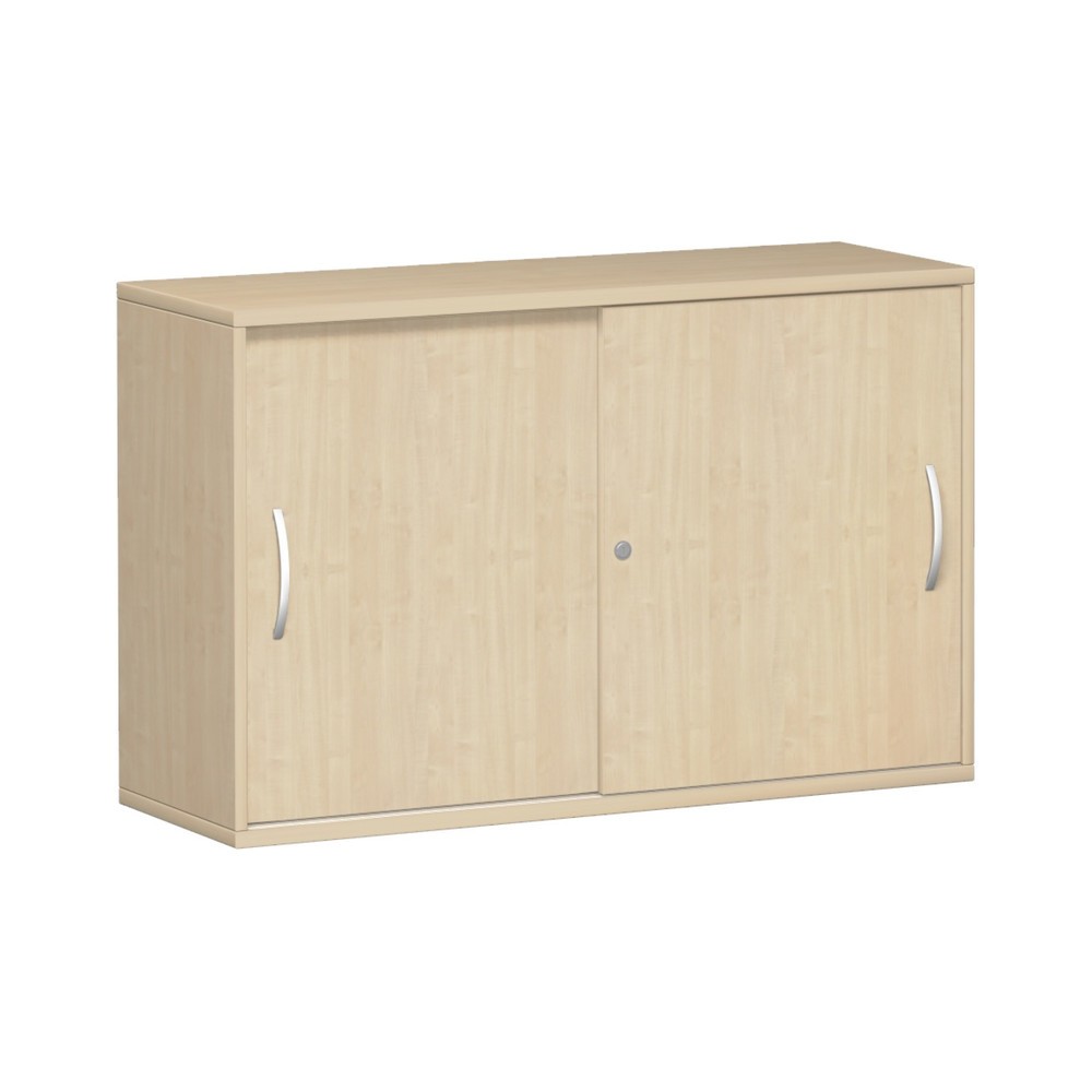 Obraz produktu: Szafa z drzwiami przesuwnymi Profi, 2 poziomy, szerokość 1200 mm, klon