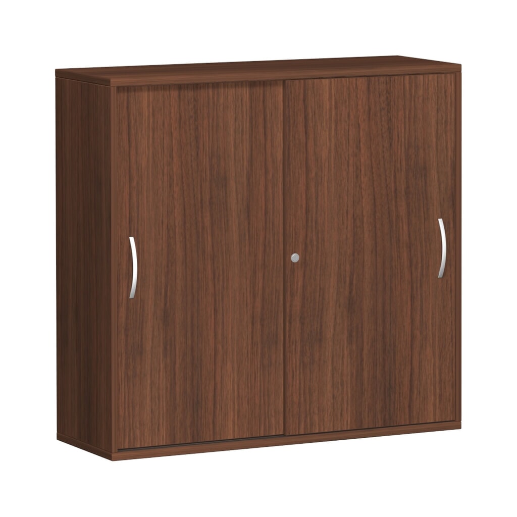 Szafa z drzwiami przesuwnymi Profi, 3 poziomy, szerokość 1200 mm, orzech włoski Zdjęcie produktu: Szafa z drzwiami przesuwnymi Profi, 3 poziomy, szerokość 1200 mm, orzech włoski