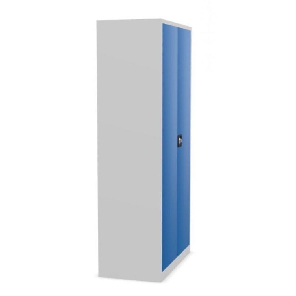 Szafa warsztatowa HEMMDAL HW-XBT, bezpieczny zamek cylindryczny, wys. x szer. x gł. 1950 x 1200 x 600 mm, kolor jasnoszary/niebieski gencjanowy Zdjęcie produktu nr 4: Szafa warsztatowa HEMMDAL HW-XBT, bezpieczny zamek cylindryczny, wys. x szer. x gł. 1950 x 1200 x 600 mm, kolor jasnoszary/niebieski gencjanowy