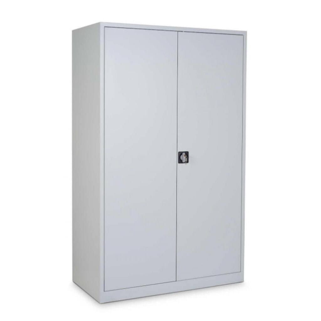 Szafa stalowa HEMMDAL HS-XBT, 5 poziomów, wys. x szer. x gł. 1950 x 1200 x 500 mm, półki powlekane proszkowo, kolor jasnoszary Zdjęcie produktu nr 1: Szafa stalowa HEMMDAL HS-XBT, 5 poziomów, wys. x szer. x gł. 1950 x 1200 x 500 mm, półki powlekane proszkowo, kolor jasnoszary