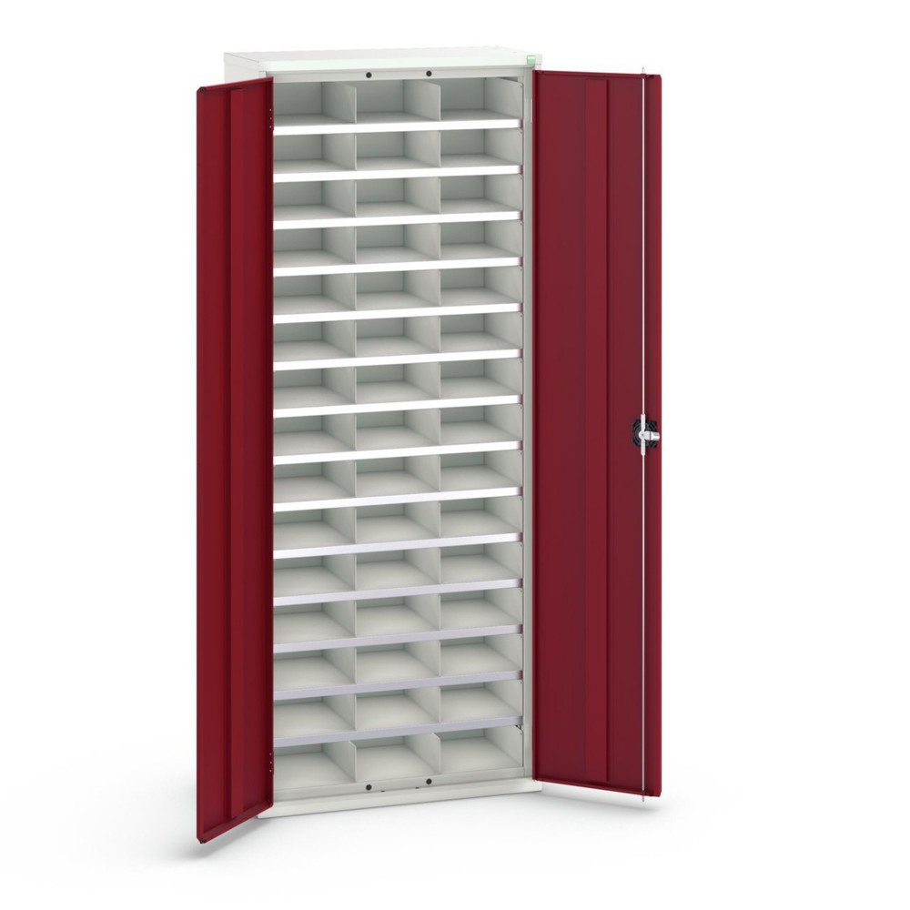 Obraz produktu: Szafa ze schowkami bott verso, z 45 przegródkami, szer. x gł. x wys.: 800 x 350 x 2000 mm