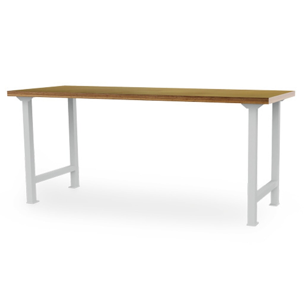 Zdjęcie produktu: Szeregowa ława warsztatowa Bedrunka+Hirth, wys. x szer. x gł. 859 x 2000 x 750 mm, kolor jasnoszary