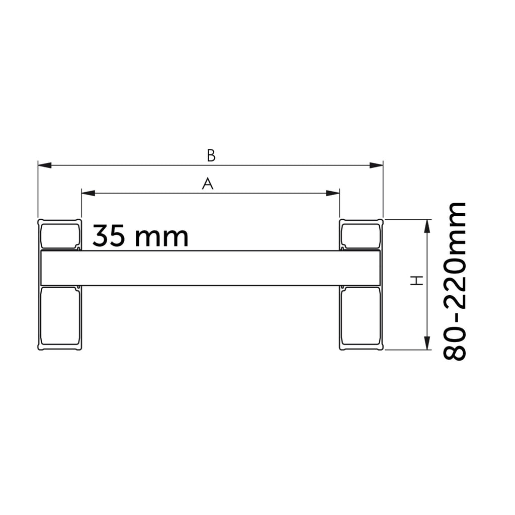 Szyny przeładunkowe ze szczeblami, z krawędzią, nośność 1 660 kg/para, długość 2 340 mm Zdjęcie produktu nr 2: Szyny przeładunkowe ze szczeblami, z krawędzią, nośność 1 660 kg/para, długość 2 340 mm