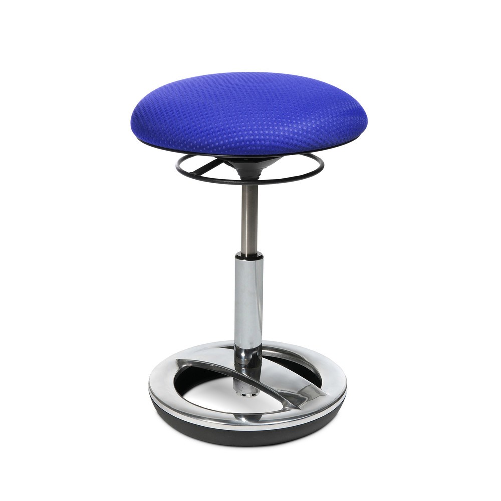Zdjęcie produktu nr 1: Taboret biurowy Sitness®, wysokość siedziska, 44-57 cm, niebieski
