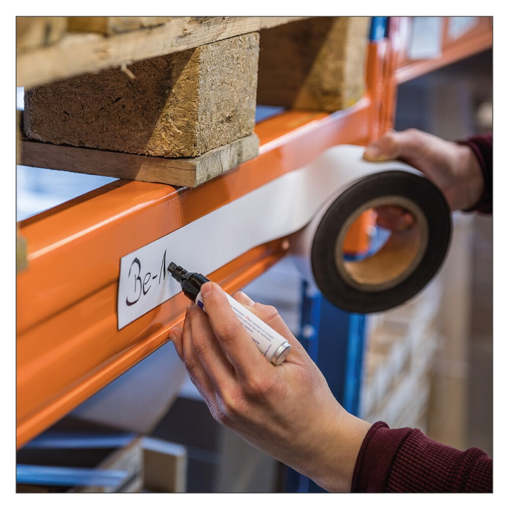 Zdjęcie produktu nr 6: Taśma magnetyczna do etykietowania, rolka, szer. 30 mm, żółta