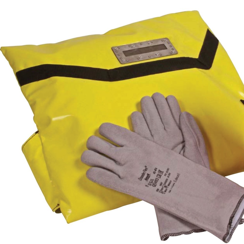Zdjęcie produktu nr 2: Torba transportowo-gaśnicza RathoLith® Zestaw ratunkowy L2, rękawice ochronne, okulary ochronne oraz gaśnica 2 l