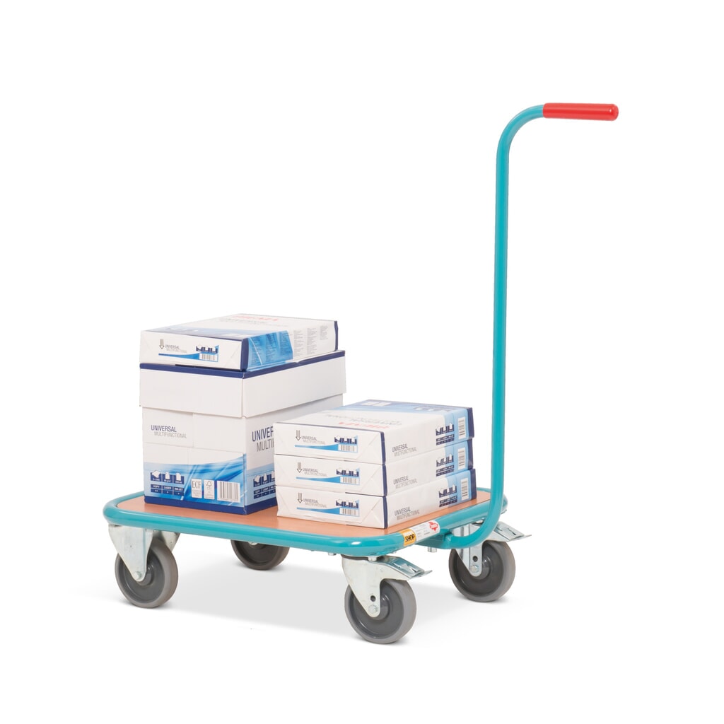 Wózek z uchwytem Ameise®, drewniana powierzchnia ładunkowa szer. x gł. 500 x 605 mm Zdjęcie produktu nr 10: Wózek z uchwytem Ameise®, drewniana powierzchnia ładunkowa szer. x gł. 500 x 605 mm