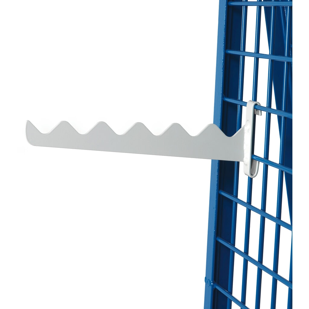 Uchwyt falisty do wózka do przedmiotów obrabianych fetra®, długość 320 mm Zdjęcie produktu: Uchwyt falisty do wózka do przedmiotów obrabianych fetra®, długość 320 mm
