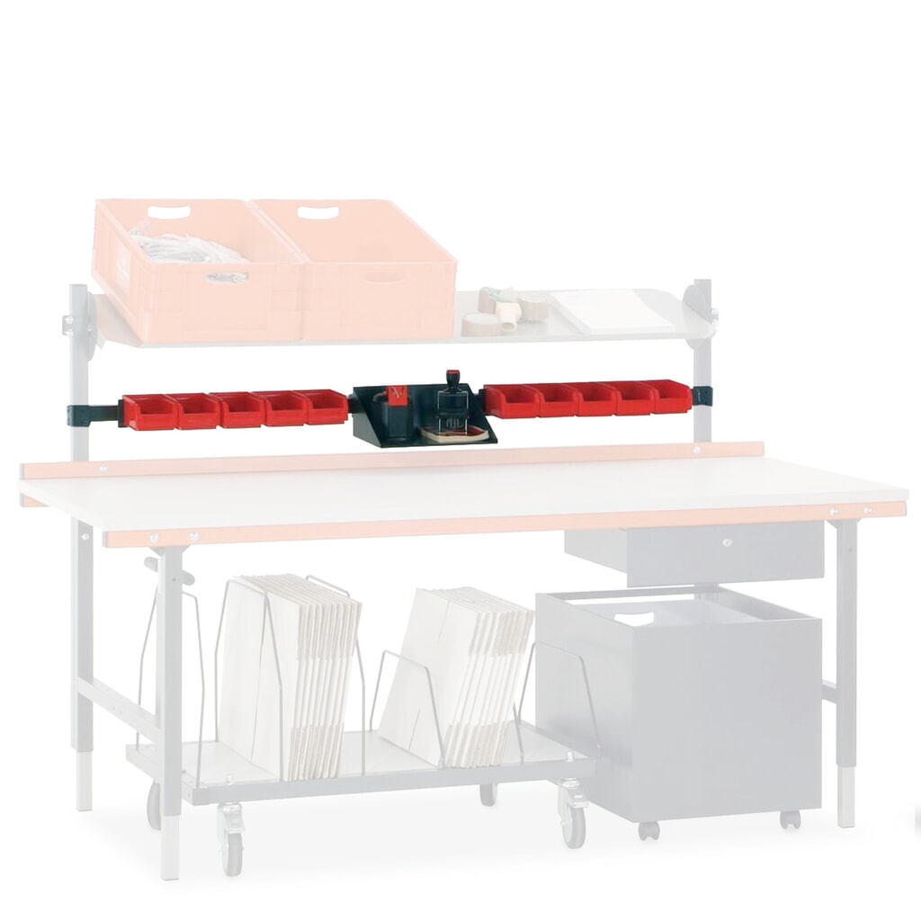 Zdjęcie produktu: Rocholz wspornik wielofunkcyjny do stołu do pakowania, wys. x szer. x gł. 40 x 1 640 x 40 mm