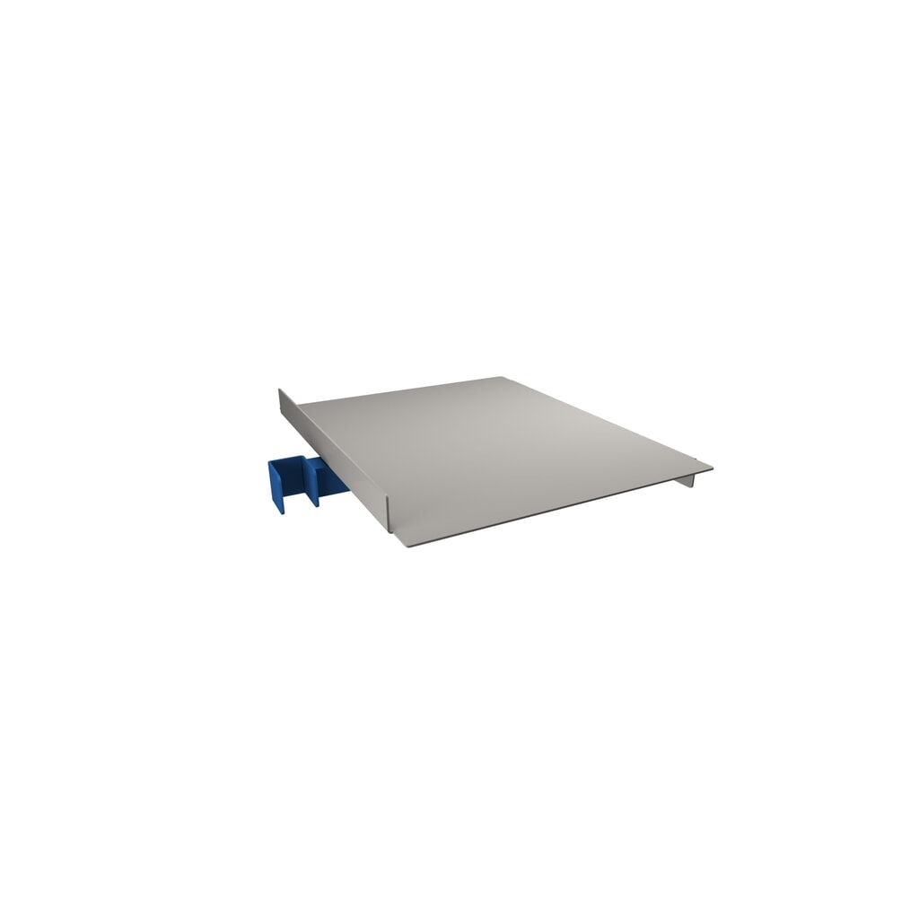 Rocholz półka uniwersalna do stołów do pakowania SYSTEM 2000, wys. x szer. x gł. 90 x 440 x 520 mm Zdjęcie produktu nr 4: Rocholz półka uniwersalna do stołów do pakowania SYSTEM 2000, wys. x szer. x gł. 90 x 440 x 520 mm