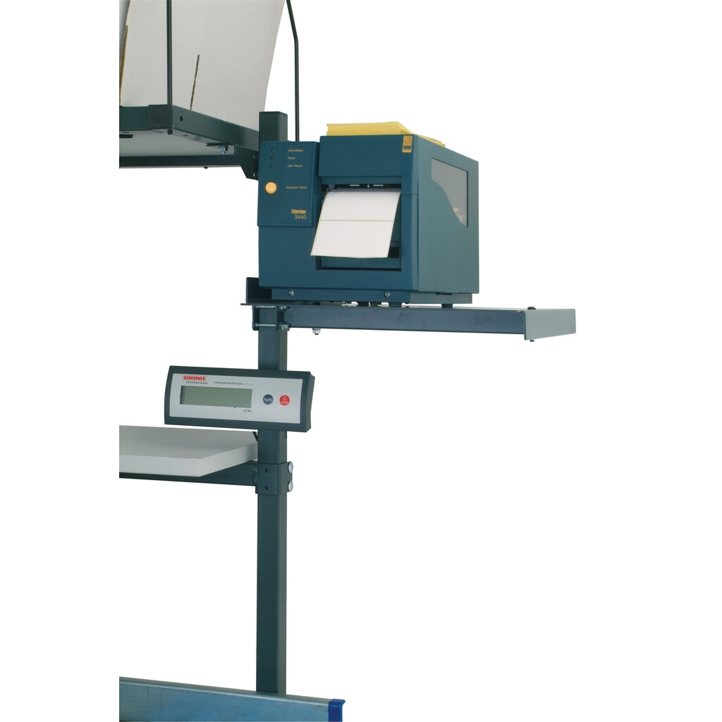 Rocholz półka uniwersalna do stołów do pakowania SYSTEM 2000, wys. x szer. x gł. 90 x 440 x 520 mm Zdjęcie produktu nr 6: Rocholz półka uniwersalna do stołów do pakowania SYSTEM 2000, wys. x szer. x gł. 90 x 440 x 520 mm
