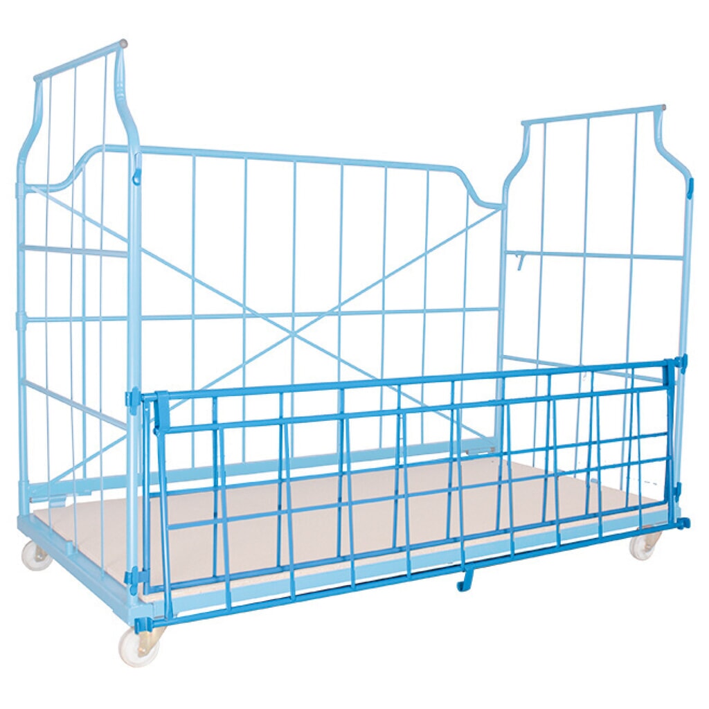 Uniwersalny Corlette® z rozdzieloną ściana przednia, wys. x szer. x gł. 1 850 x 1 200 x 1 150 mm Zdjęcie produktu nr 2: Uniwersalny Corlette® z rozdzieloną ściana przednia, wys. x szer. x gł. 1 850 x 1 200 x 1 150 mm