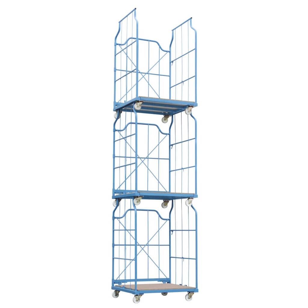 Transporter uniwersalny Corlette®, możliwość układania w stosy, wys. × szer. × gł. 1850 × 1200 × 1150 mm Zdjęcie produktu nr 2: Transporter uniwersalny Corlette®, możliwość układania w stosy, wys. × szer. × gł. 1850 × 1200 × 1150 mm