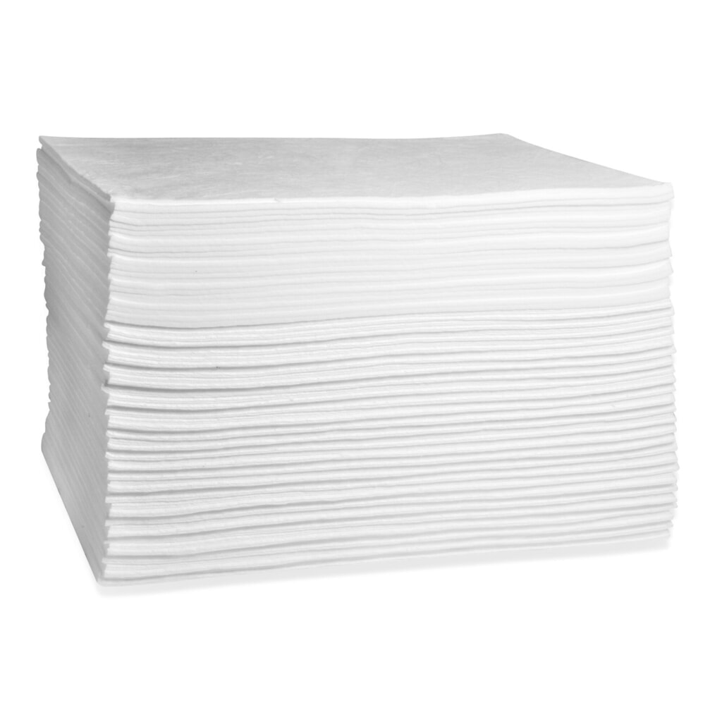 Zdjęcie produktu: Włóknina wiążąca do ochrony zbiorników wodnych Heavyweight, 100 ściereczek, dł. x szer. 500 x 400 mm