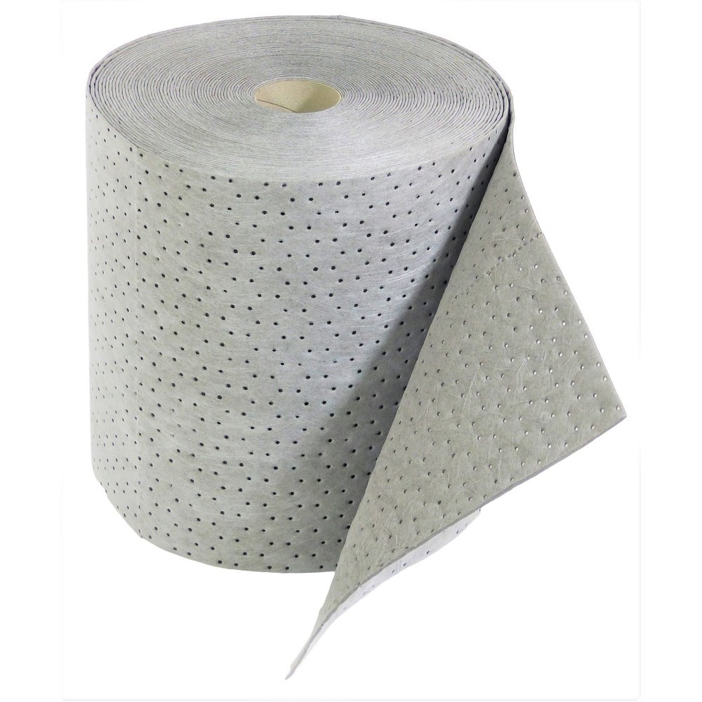 Obraz produktu: Włóknina wiążąca SM Heavyweight, 2 rolki, poprzeczna oraz wzdłużna perforacja, 2 warstwy, długość 40 m, Universal, kolor szary