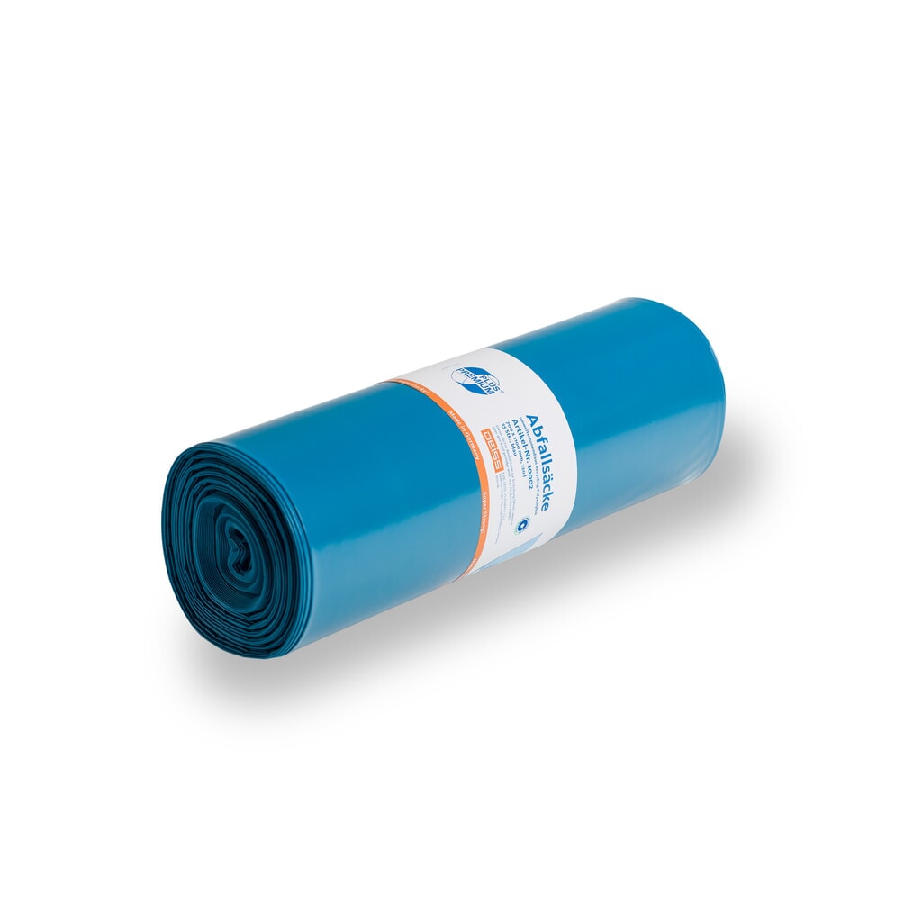 Zdjęcie produktu: DEISS PREMIUM PLUS „Super Strong” worki na odpady, 120 litrów, 700 x 1,100 mm, LDPE, 25 szt./rolka, 6 rolek