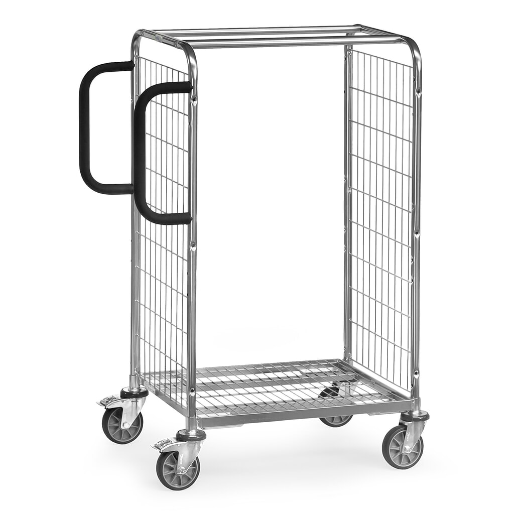 Wózek do kompletacji fetra®, wys. x szer. x gł. 1225 x 590 x 891 mm, udźwig 200 kg Zdjęcie produktu: Wózek do kompletacji fetra®, wys. x szer. x gł. 1225 x 590 x 891 mm, udźwig 200 kg