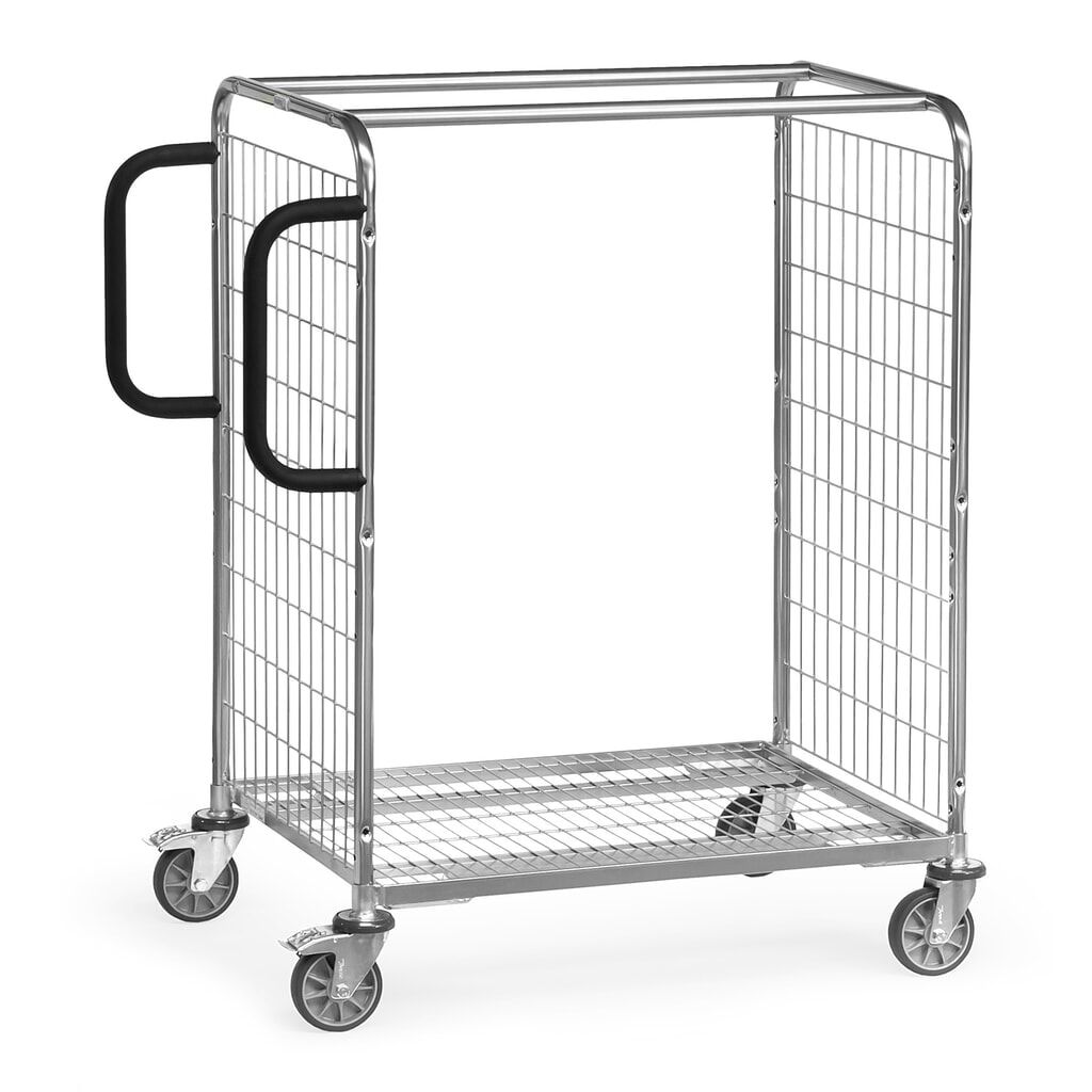 Wózek do kompletacji fetra®, wys. x szer. x gł. 1225 x 690 x 1091 mm, udźwig 300 kg Zdjęcie produktu: Wózek do kompletacji fetra®, wys. x szer. x gł. 1225 x 690 x 1091 mm, udźwig 300 kg