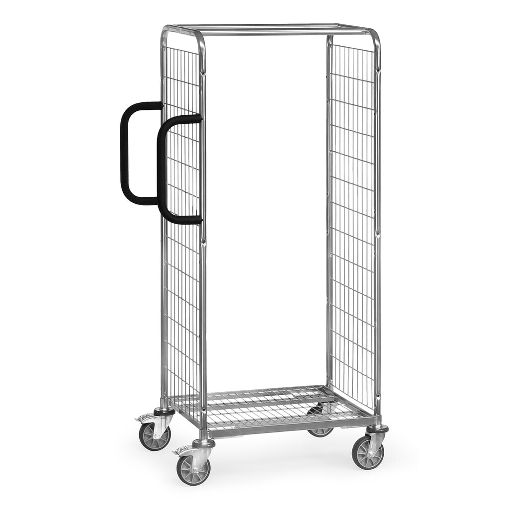 Zdjęcie produktu: Wózek do kompletacji fetra®, wys. x szer. x gł. 1625 x 590 x 891 mm, udźwig 200 kg