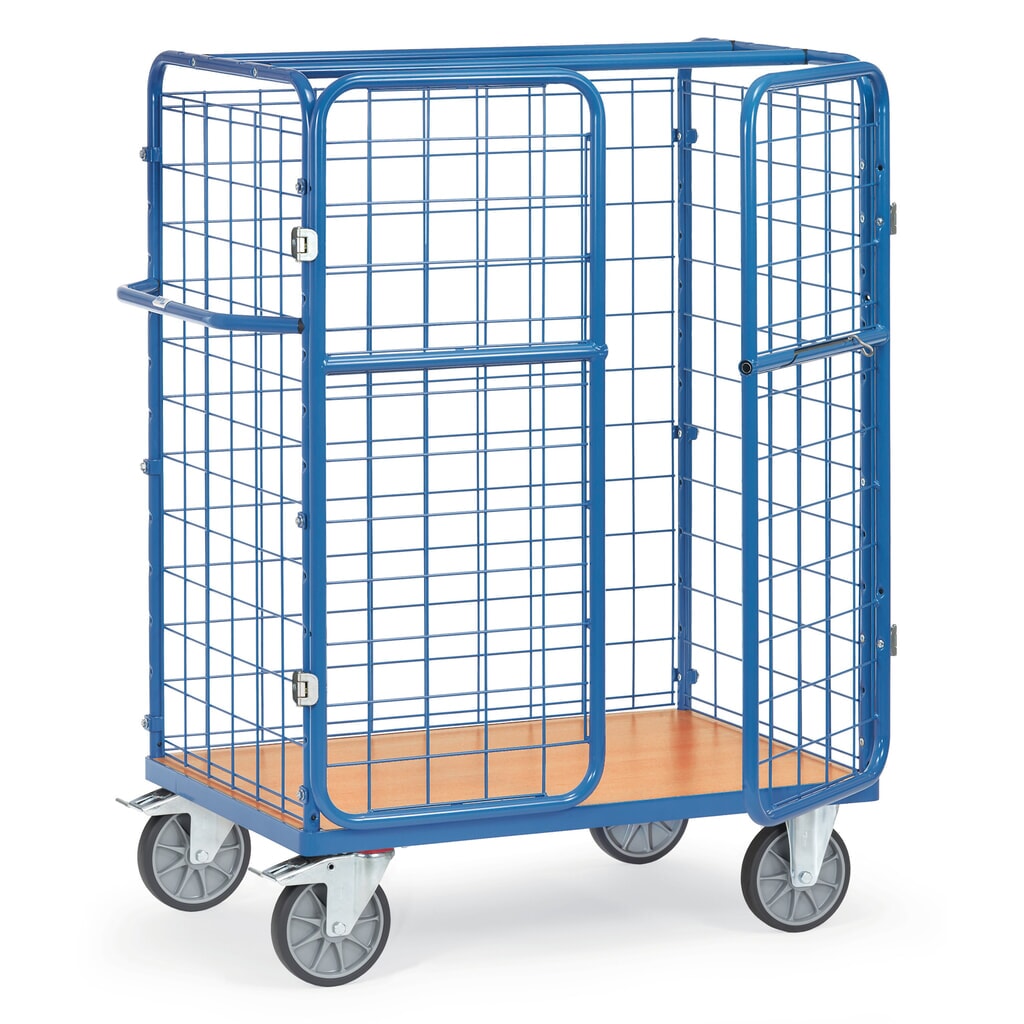 Wózek do paczek fetra®, udźwig 600 kg, powierzchnia ładunkowa szer. x gł. 1 000 x 700 mm, wysokość 1 552 mm Zdjęcie produktu: Wózek do paczek fetra®, udźwig 600 kg, powierzchnia ładunkowa szer. x gł. 1 000 x 700 mm, wysokość 1 552 mm