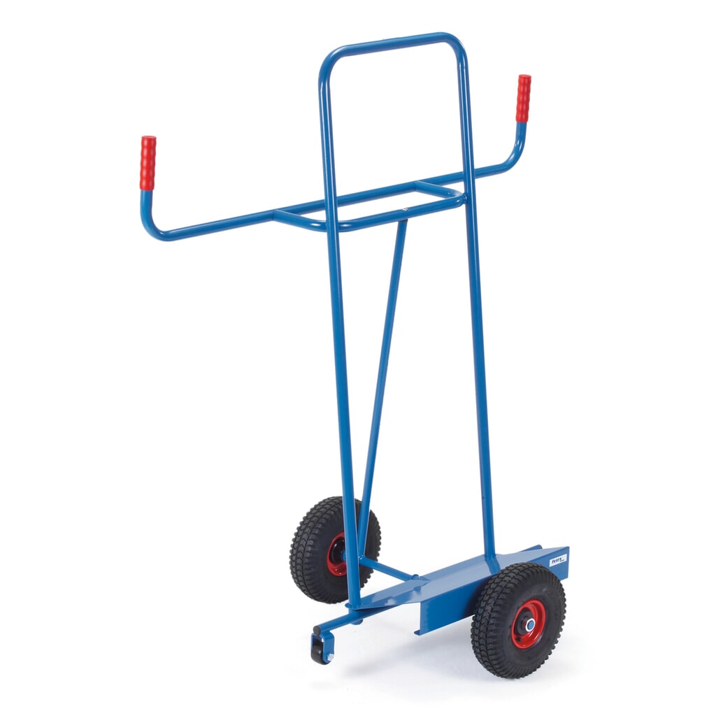 Wózek do płyt fetra®, udźwig 400 kg, ogumienie z pełnej gumy, standard Zdjęcie produktu: Wózek do płyt fetra®, udźwig 400 kg, ogumienie z pełnej gumy, standard