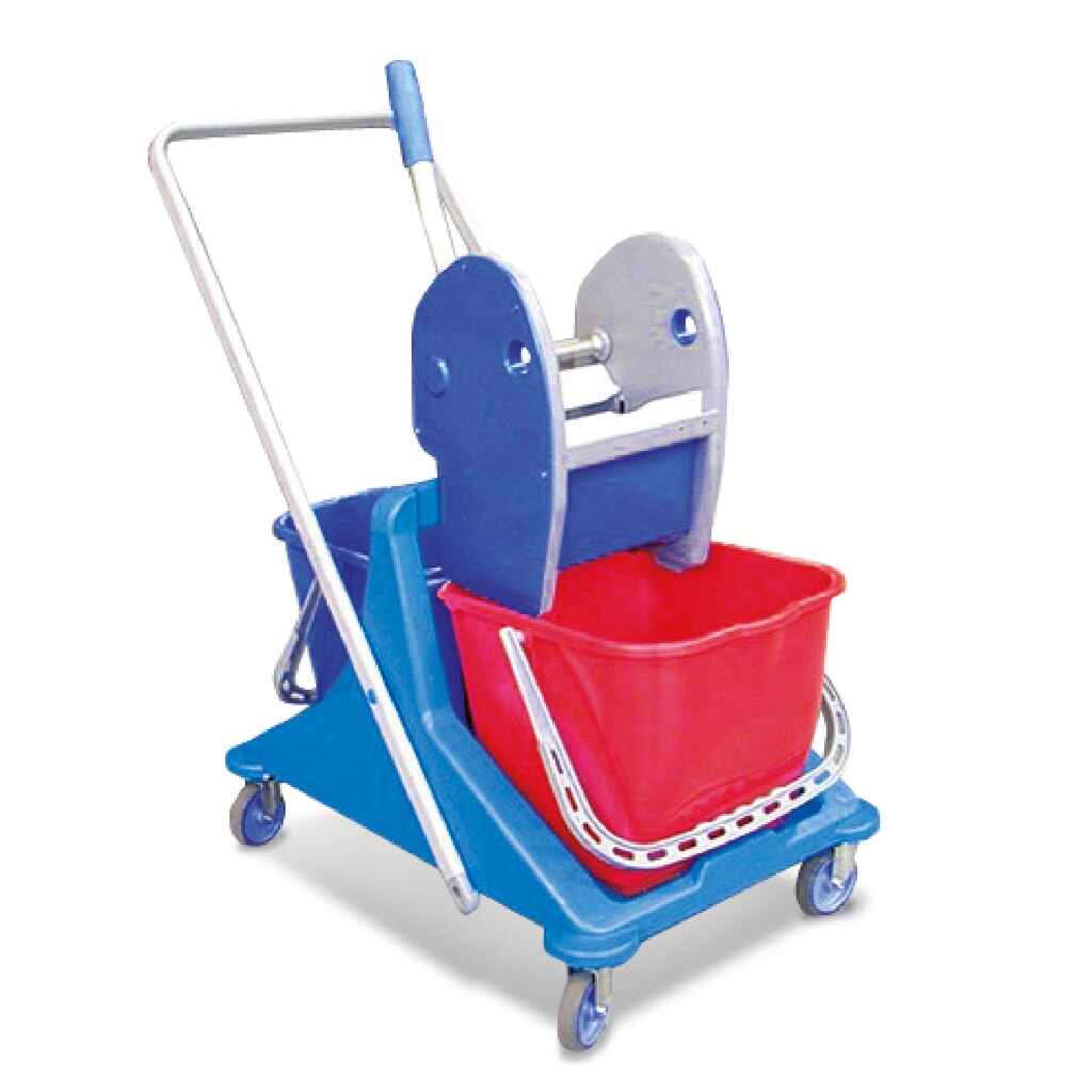 Zdjęcie produktu: Wózek do sprzątania Harema® Profi z 2 wiadrami 15 l