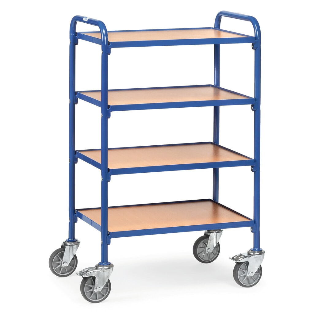 Zdjęcie produktu: Wózek dostawiany do pojemników z otwartym frontem fetra®, z płytami podłogowymi po 630 x 470 mm