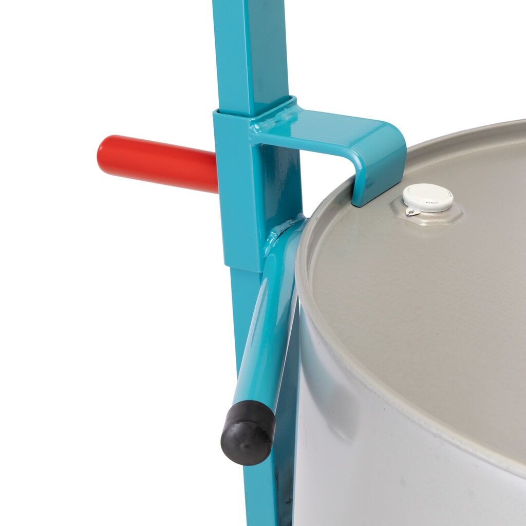 Wózek na beczki Ameise®, na 1x beczkę o pojemności 200 l, udźwig 250 kg, mocowanie krawędzi beczki, opony pneumatyczne Zdjęcie produktu nr 3: Wózek na beczki Ameise®, na 1x beczkę o pojemności 200 l, udźwig 250 kg, mocowanie krawędzi beczki, opony pneumatyczne