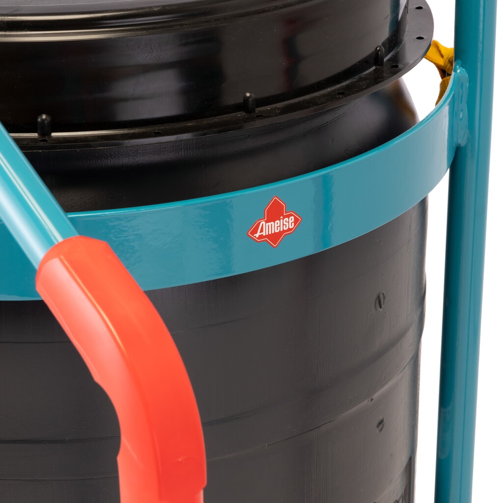 Wózek na beczki Ameise®, na 1x beczkę o pojemności 200 l, udźwig 250 kg, mocowanie paskiem napinającym Zdjęcie produktu nr 7: Wózek na beczki Ameise®, na 1x beczkę o pojemności 200 l, udźwig 250 kg, mocowanie paskiem napinającym