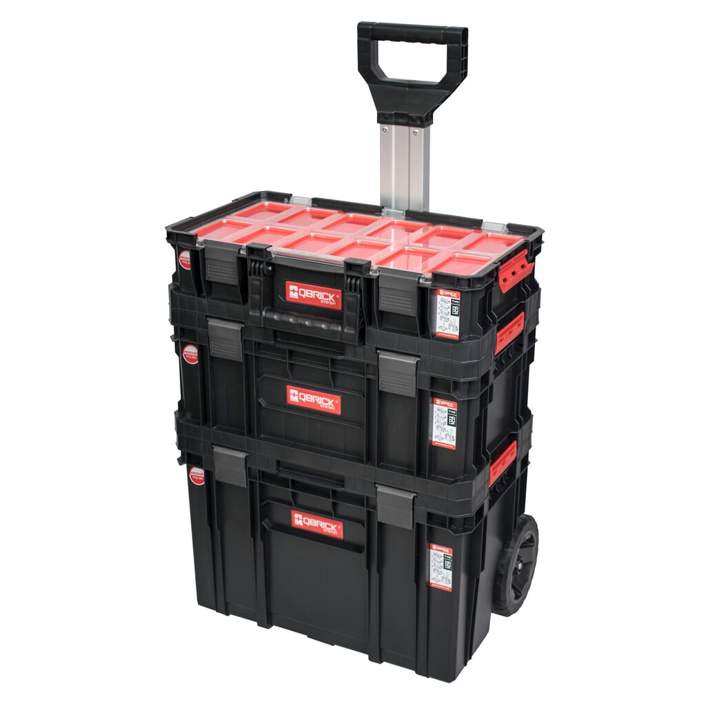 Wózek narzędziowy QBRICK SYSTEM TWO, ze skrzynią i walizką Zdjęcie produktu nr 4: Wózek narzędziowy QBRICK SYSTEM TWO, ze skrzynią i walizką