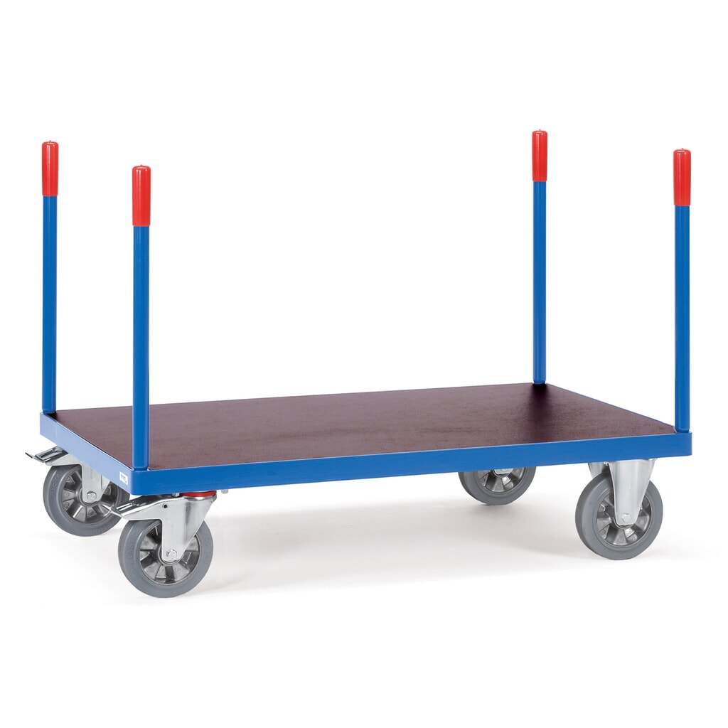Zdjęcie produktu: Wózek platformowy do dużych obciążeń fetra®, z kłonicami, powierzchnia ładunkowa 700 x 1 000 mm