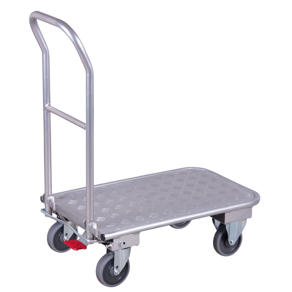 Zdjęcie produktu: Wózek transportowy Ameise®, z aluminium, powierzchnia ładunkowa szer. × gł. 450 × 720 mm