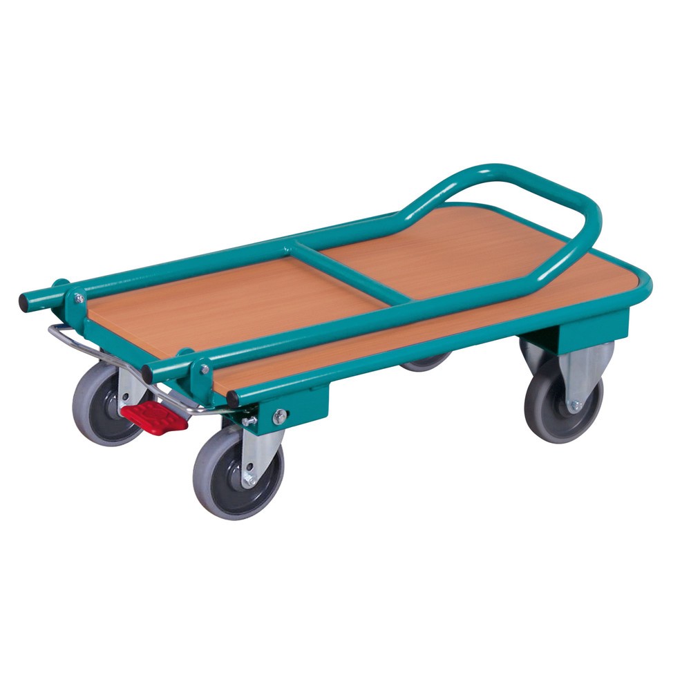 Zdjęcie produktu nr 3: Wózek transportowy Ameise®, składany, udźwig 250 kg, powierzchnia ładunkowa szer. x gł. 600 x 900 mm