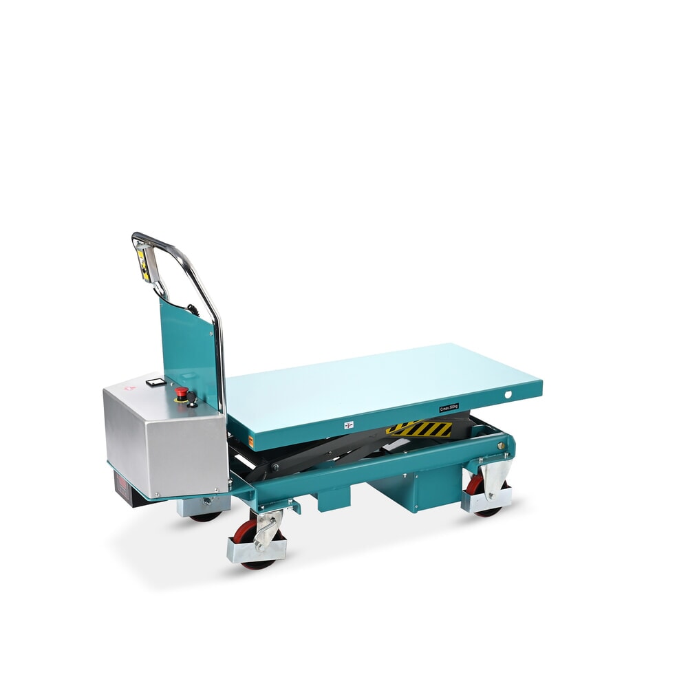 Zdjęcie produktu nr 6: Reczny wózek Ameise z elektrycznie podnoszonym blatem roboczym, udźwig 500kg