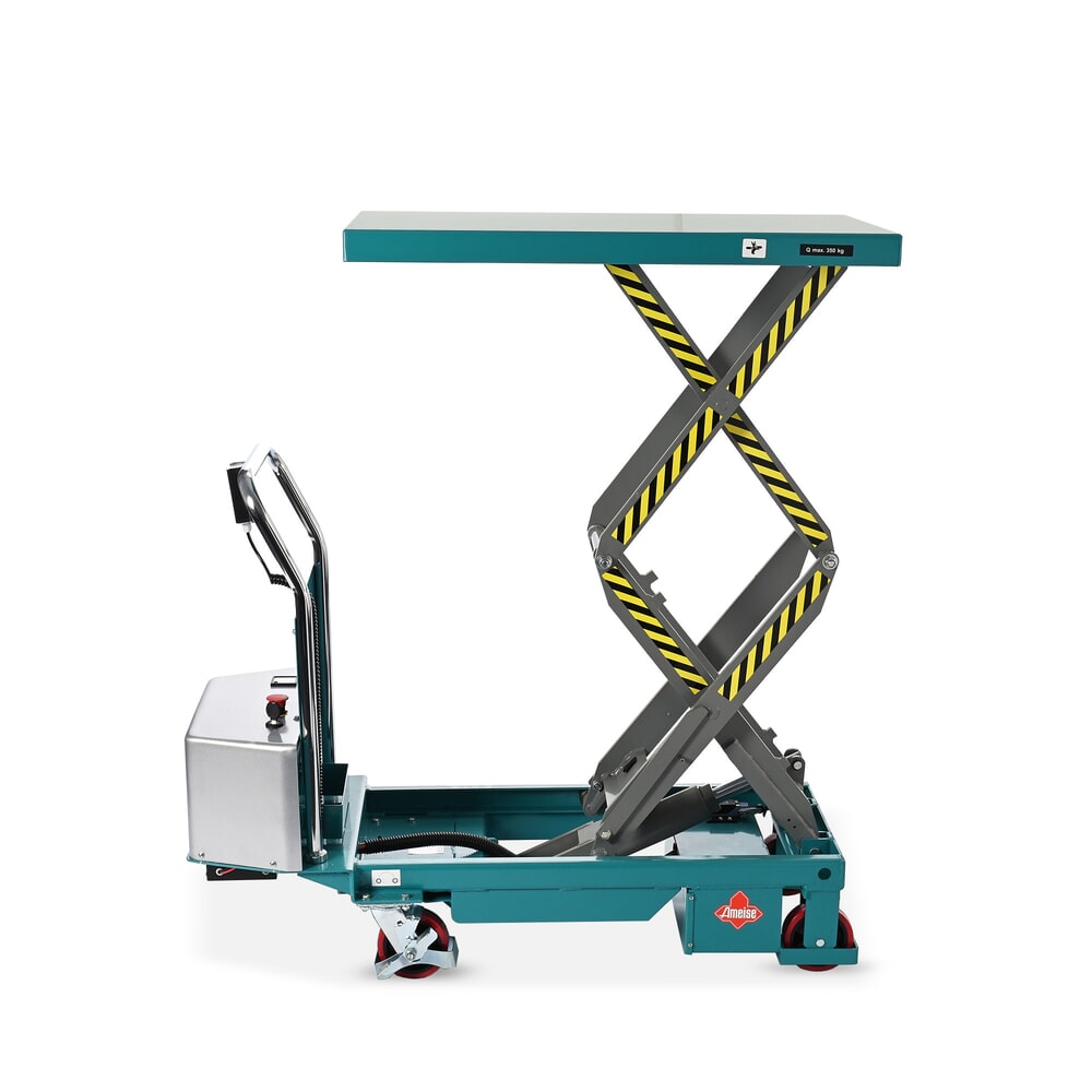 Zdjęcie produktu nr 6: Stół podnośny z nożycami podwójnymi Ameise®, elektryczny, udźwig 350 kg, wymiary blatu 910 x 500 mm