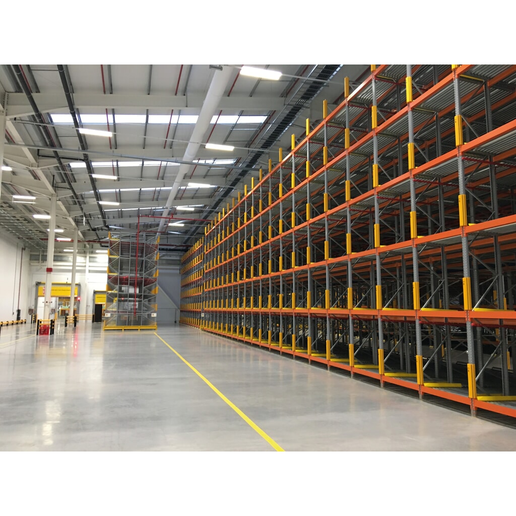 Zdjęcie produktu nr 5: Zabezpieczenie przed kolizją do regałów RackGuard z MEMAPLEX®, wymiary wewnętrzne wys. x szer. x gł. 600 x 102 x 68 mm