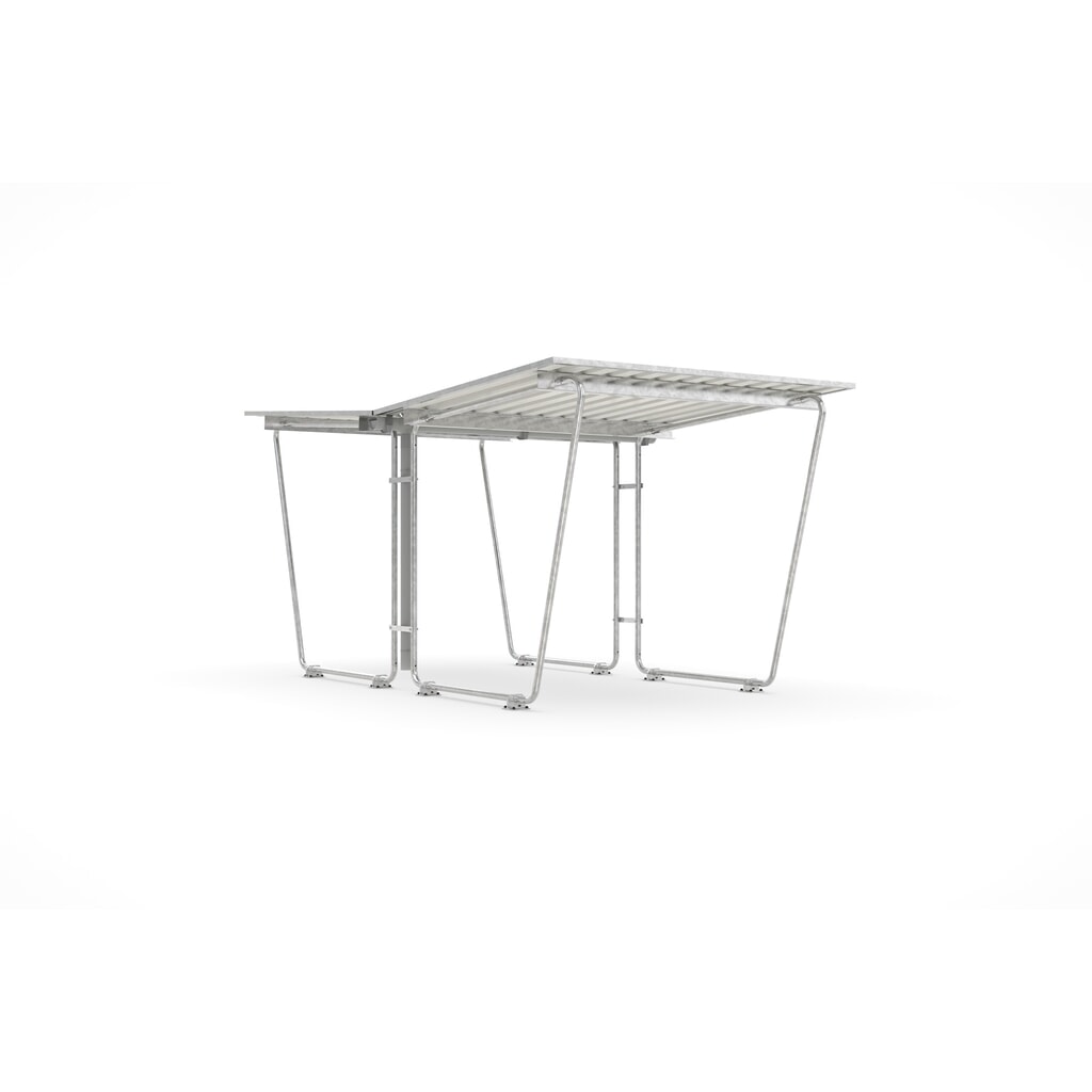 Zdjęcie produktu: Zadaszenie BASIC, 2-stronne, powierzchnia podstawy, szerokość 2145 mm
