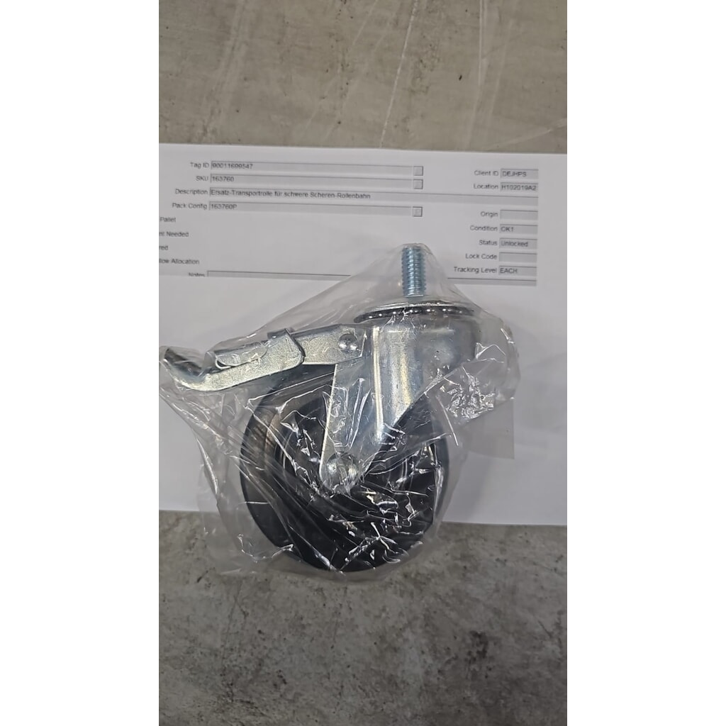 Zamienna rolka transportowa do nożycowego przenośnika wałkowego