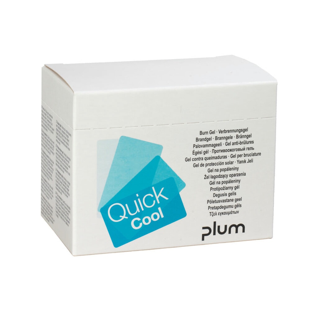 Zdjęcie produktu: Żel na oparzenia Plum QuickCool, opakowanie 6 x 18 szt.