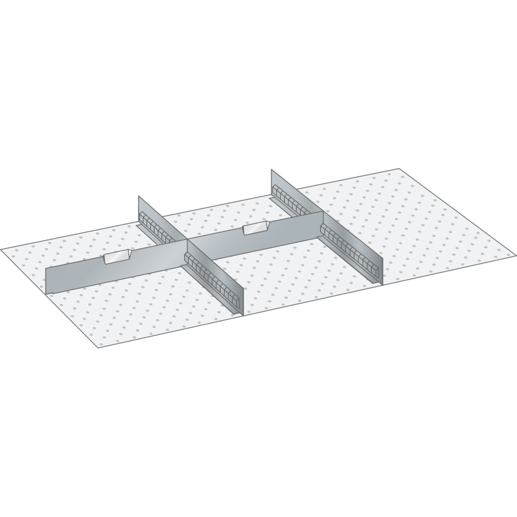 Zestaw ścianek szczelinowych i płyt rozdzielających LISTA 54x27E, (szer. x gł.) 918 x 459 mm, 2 ścianki szczelinowe, 2 płyty rozdzielające, do wysokości przodu 50 mm Zdjęcie produktu: Zestaw ścianek szczelinowych i płyt rozdzielających LISTA 54x27E, (szer. x gł.) 918 x 459 mm, 2 ścianki szczelinowe, 2 płyty rozdzielające, do wysokości przodu 50 mm